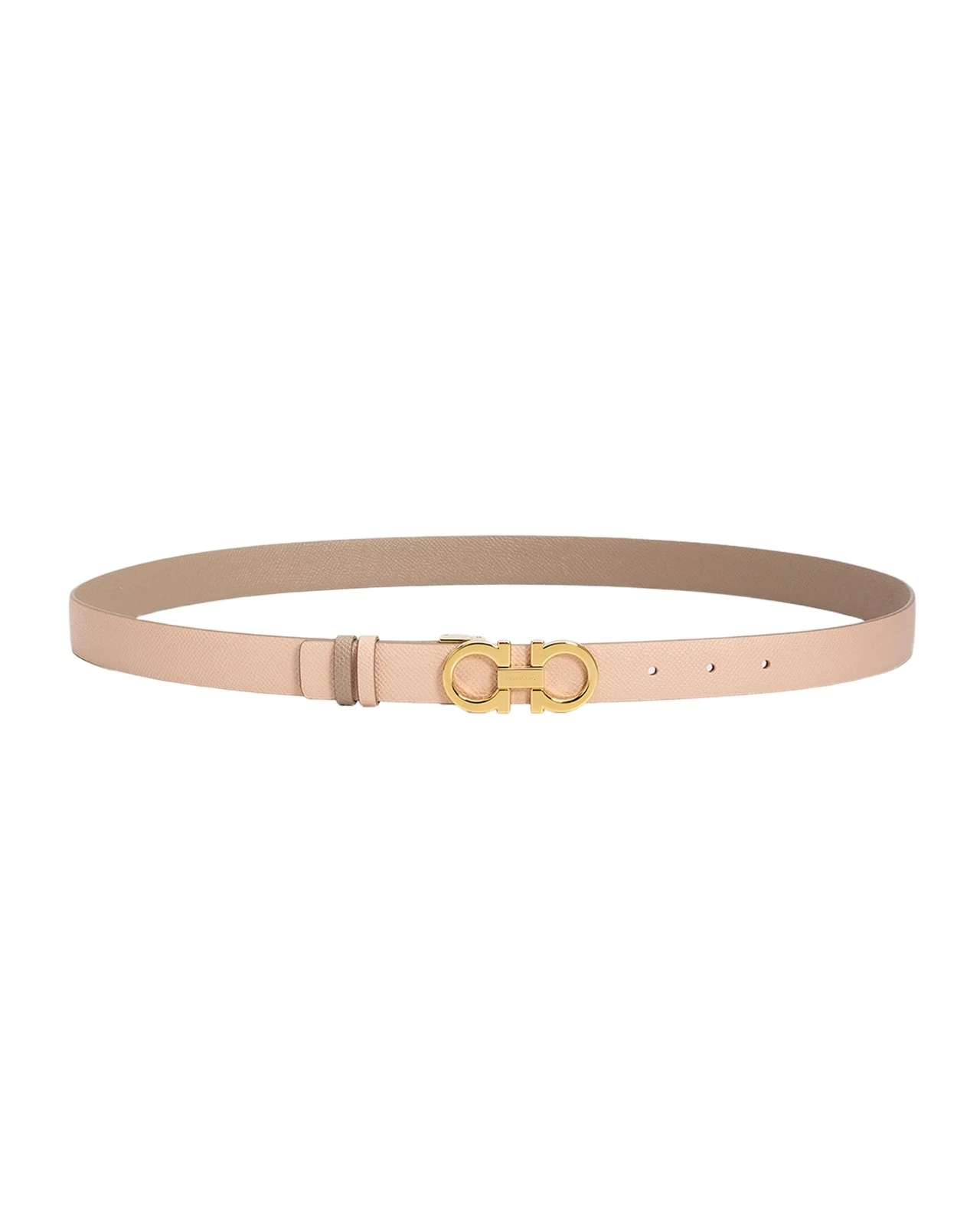 Reversible Leather Gancini Belt Reversible Leather Gancini Belt