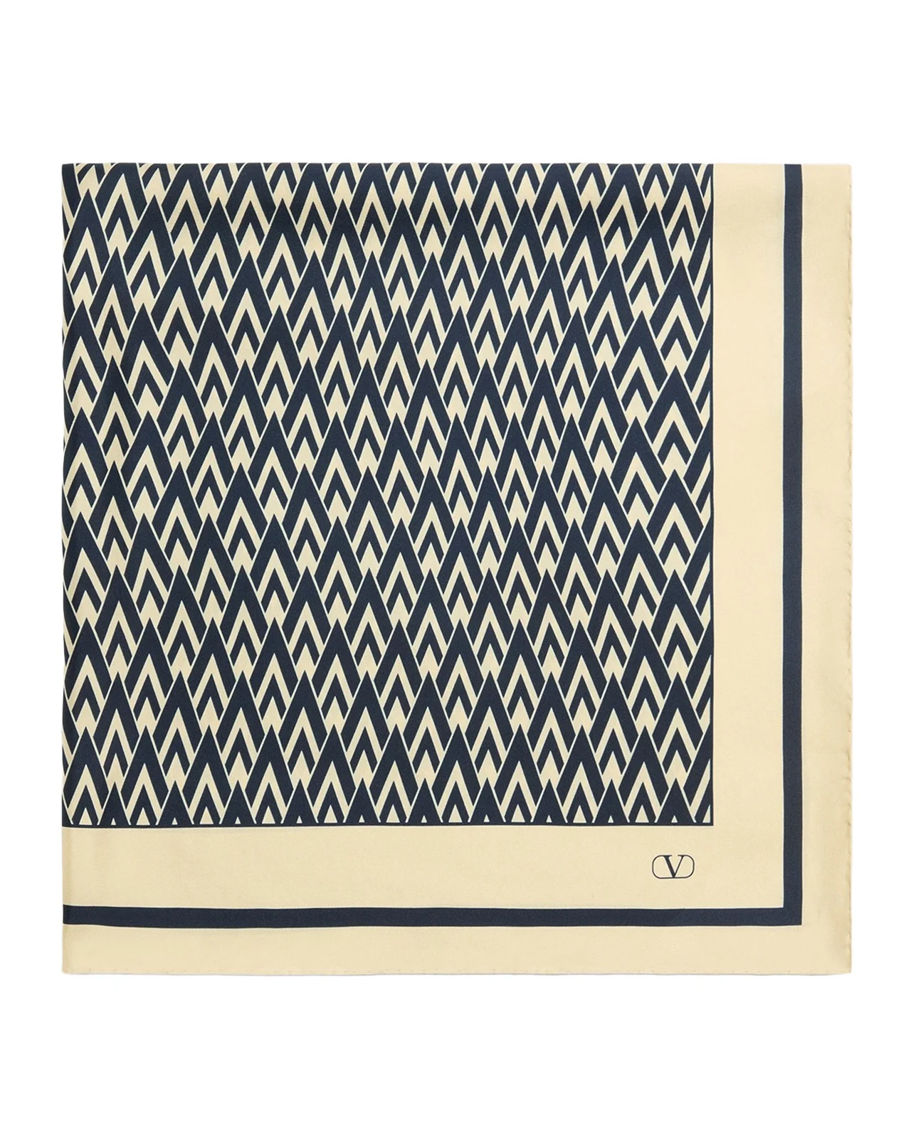 Toute La V Silk Scarf