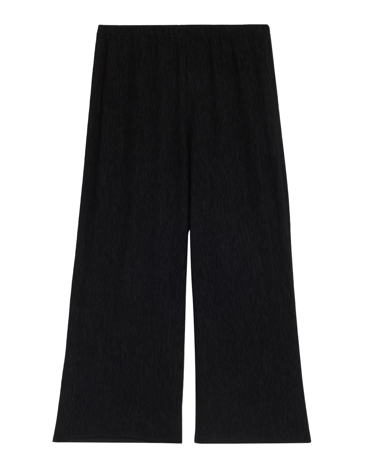 Crinkled Wide-Leg Ankle Pants Crinkled Wide-Leg Ankle Pants