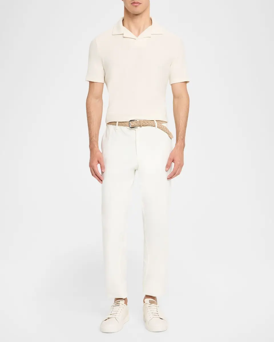 Vince Men's Honeycomb Johnny Collar Polo Shirt | Thumbnail 2