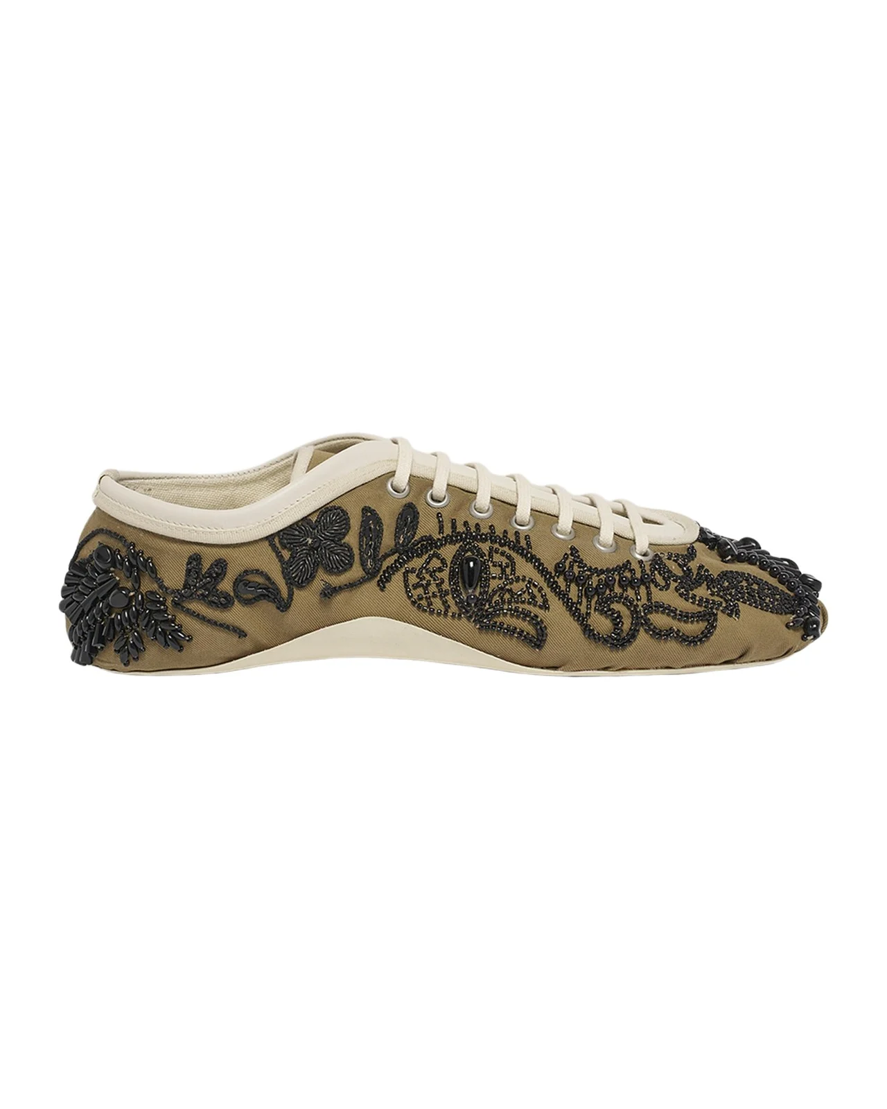 Embroidered Ballerina Sneakers Embroidered Ballerina Sneakers