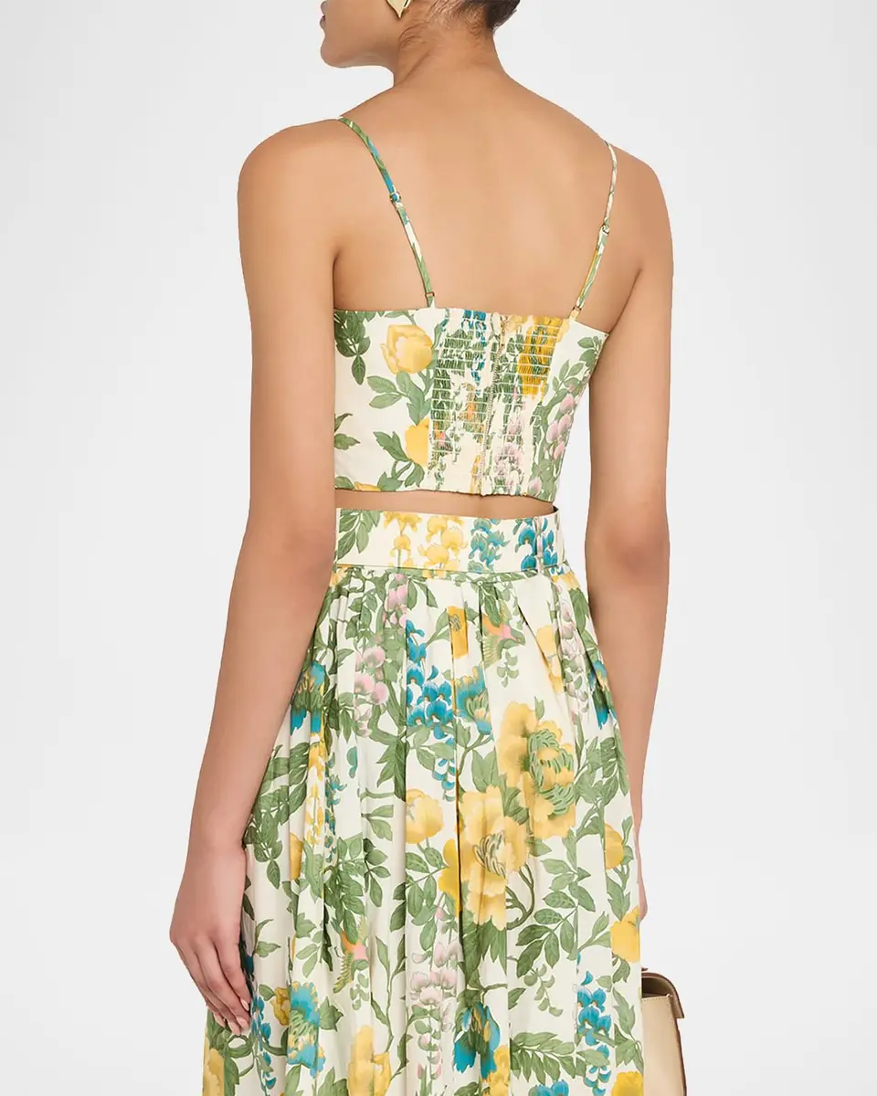 Cara Cara Greenfield Floral Belted Maxi Skirt | Thumbnail 3 Cara Cara Greenfield Floral Belted Maxi Skirt | Thumbnail 3