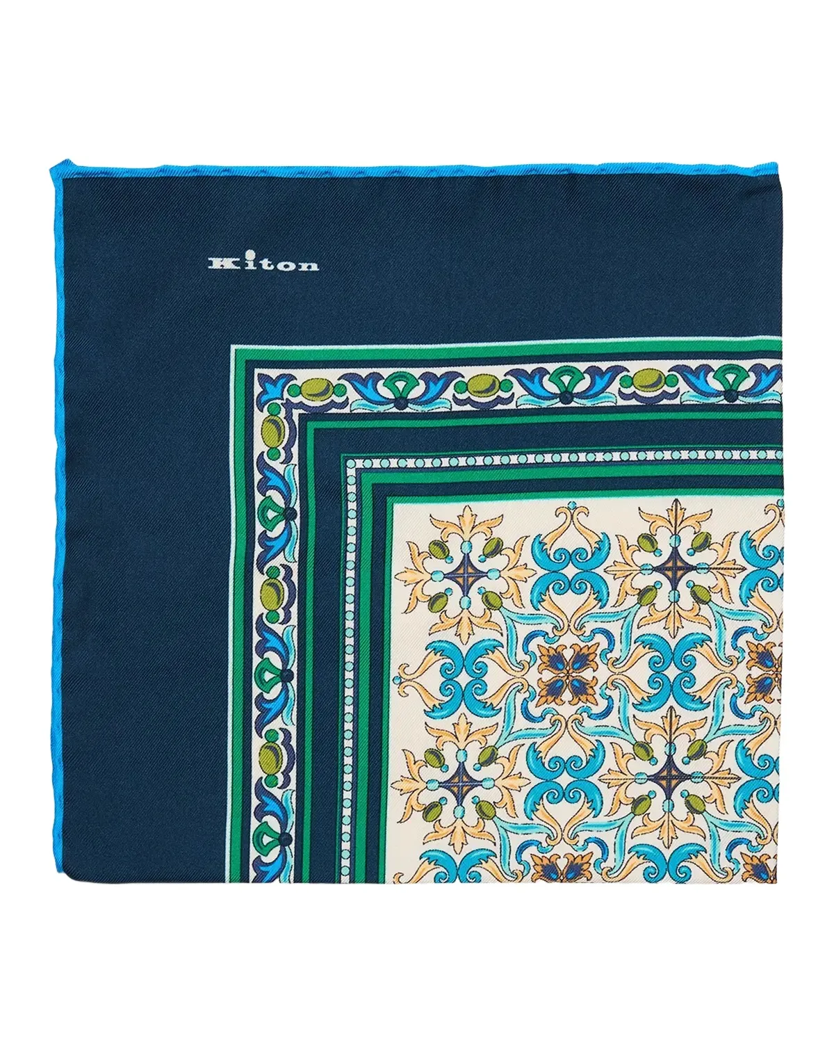 Men's Printed Silk Pocket Square Men's Printed Silk Pocket Square
