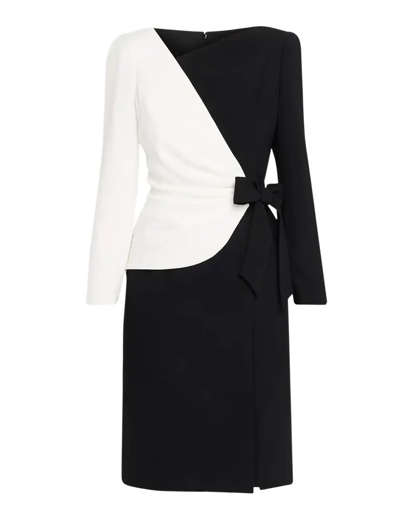 Rickie Freeman for Teri Jon Two-Tone Crepe Sheath Dress | Image 1 Rickie Freeman for Teri Jon Two-Tone Crepe Sheath Dress | Image 1