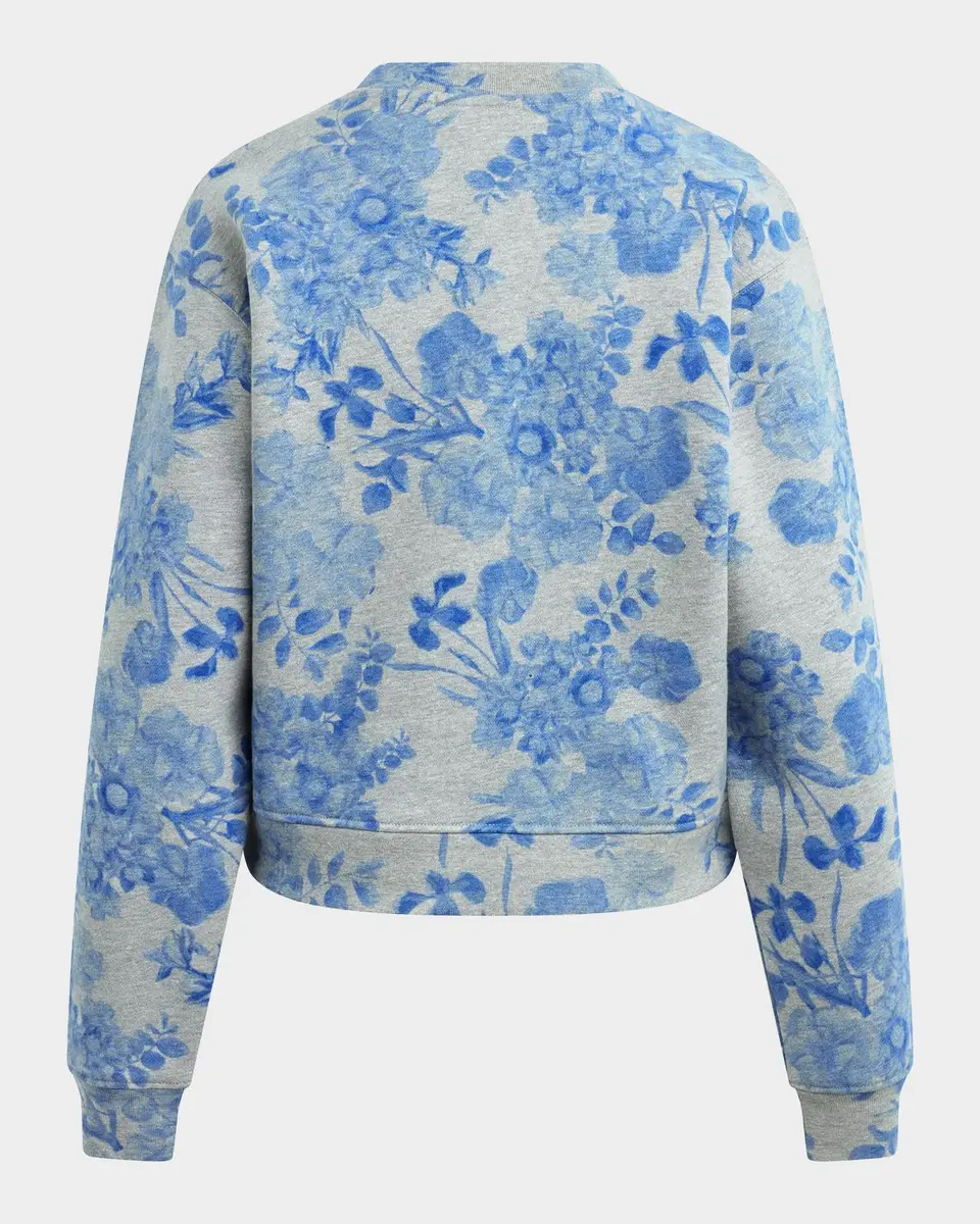 Favorite Daughter The Collegiate Floral Logo Sweatshirt | Thumbnail 5 Favorite Daughter The Collegiate Floral Logo Sweatshirt | Thumbnail 5