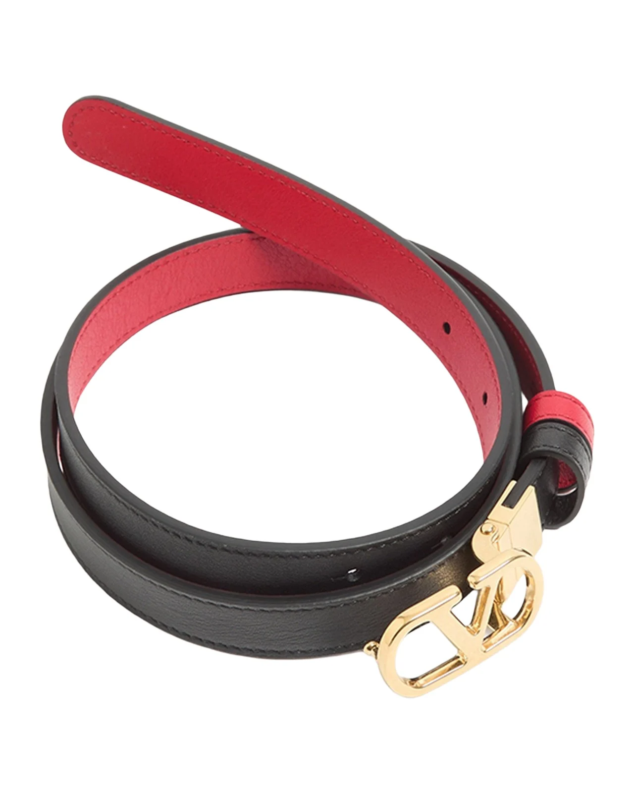 VLogo Signature Reversible Shiny Calfskin Belt 20MM VLogo Signature Reversible Shiny Calfskin Belt 20MM