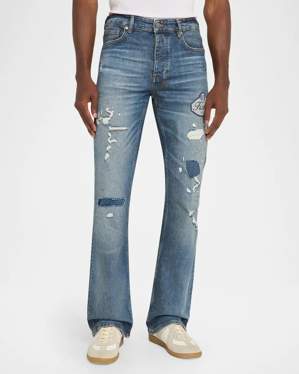 Ksubi Men's D-Bronko Hendrix Distressed Jeans | Thumbnail 4 Ksubi Men's D-Bronko Hendrix Distressed Jeans | Thumbnail 4