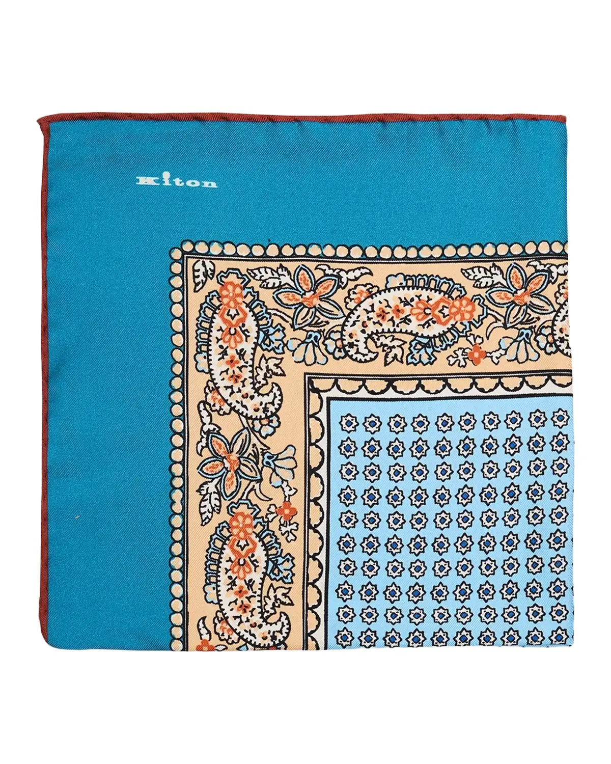 Men's Printed Silk Pocket Square Men's Printed Silk Pocket Square