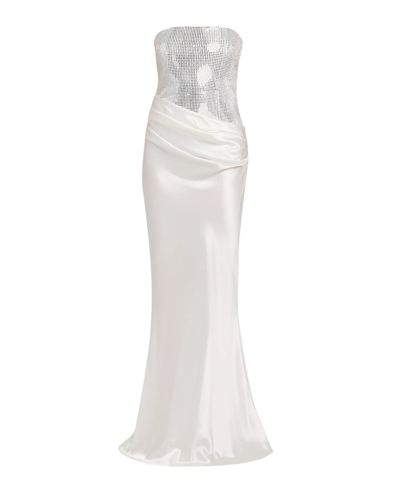 Alexandra Strapless Sequin Draped Dress Alexandra Strapless Sequin Draped Dress