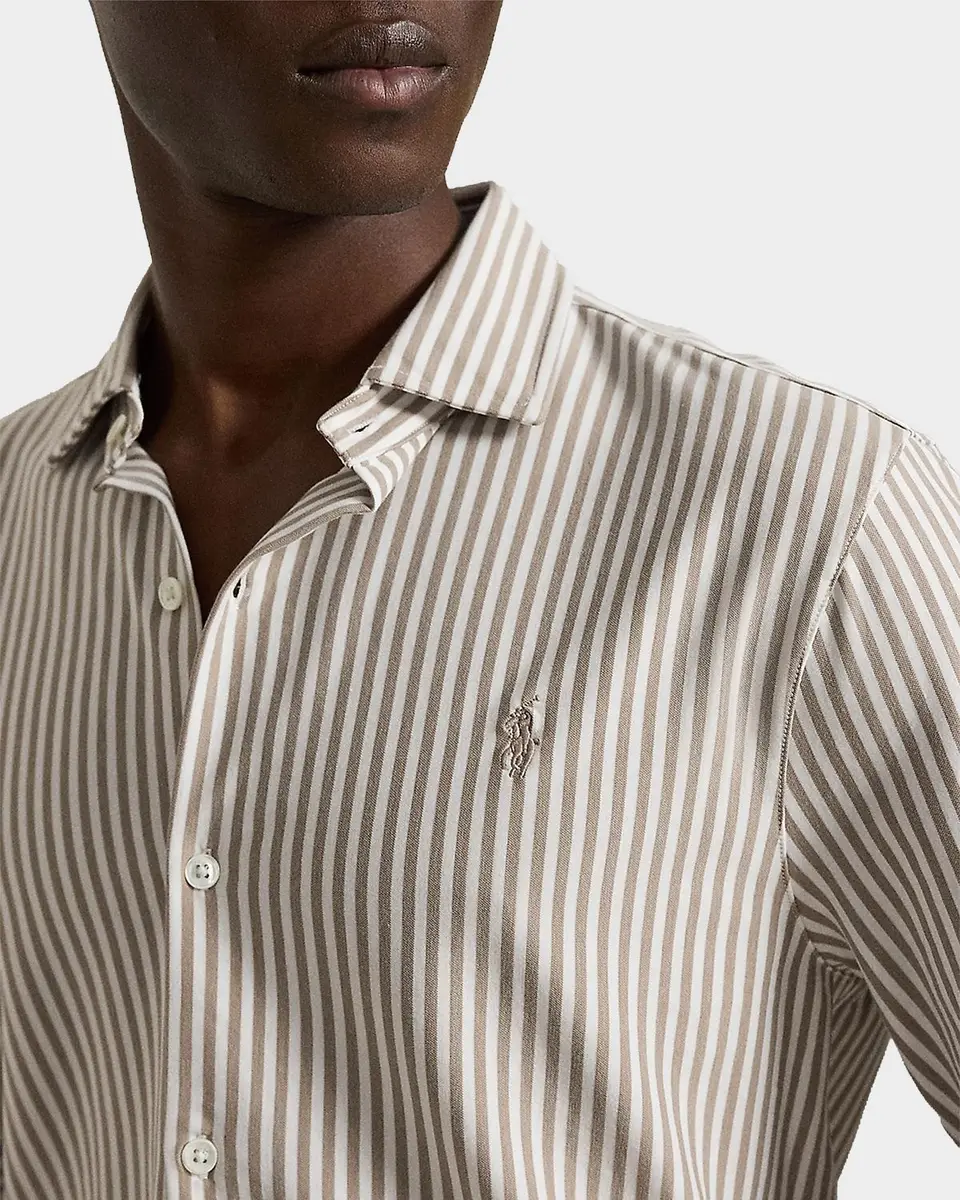 Polo Ralph Lauren Men's Pinstripe Cotton Oxford Sport Shirt | Thumbnail 5 Polo Ralph Lauren Men's Pinstripe Cotton Oxford Sport Shirt | Thumbnail 5