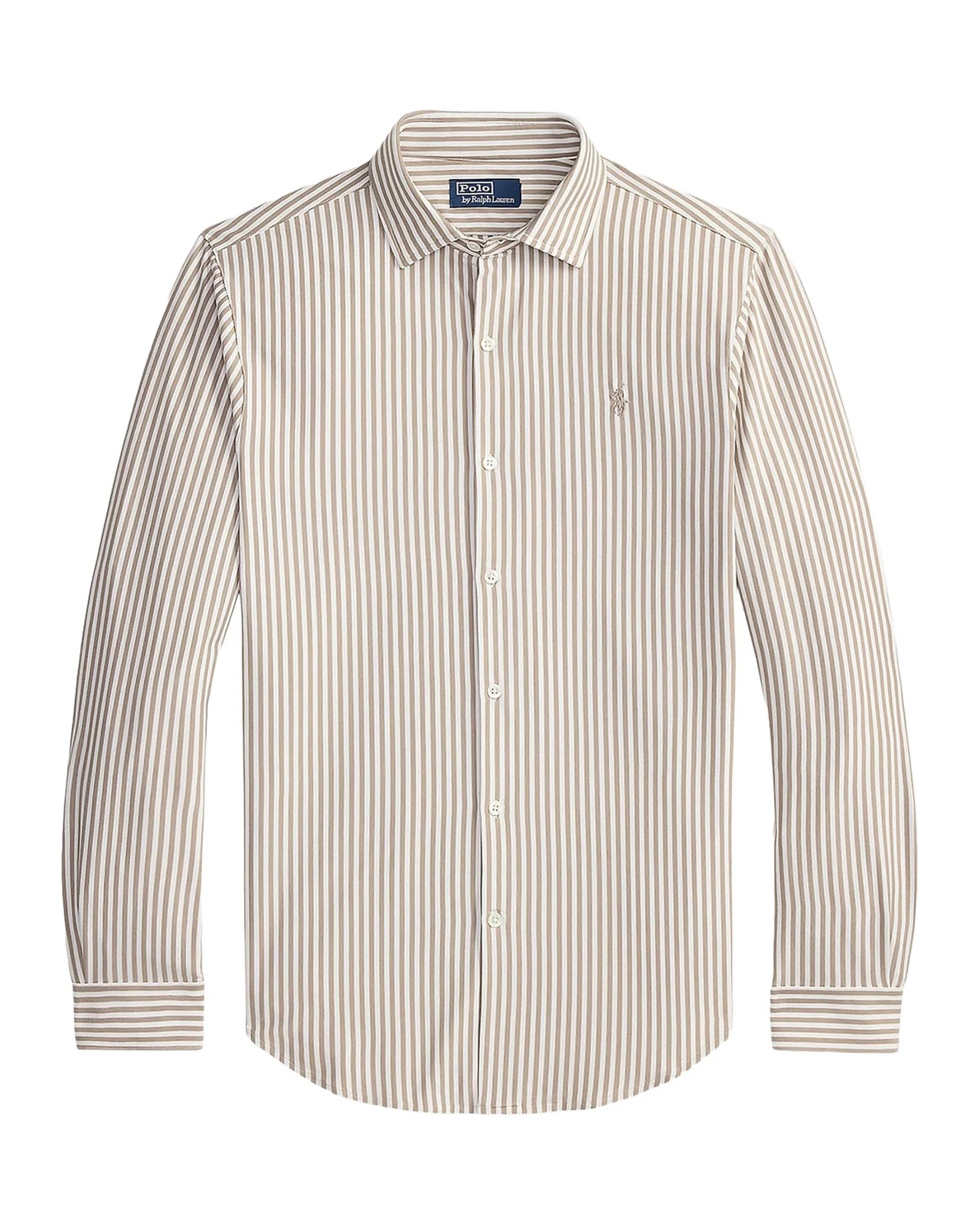 Men's Pinstripe Cotton Oxford Sport Shirt