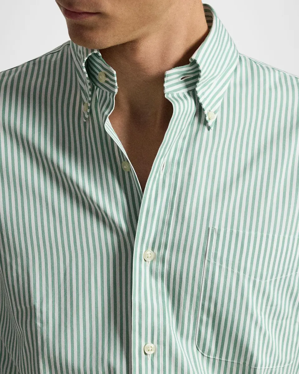 Polo Ralph Lauren Men's Poplin Bengal Stripe Sport Shirt | Thumbnail 5 Polo Ralph Lauren Men's Poplin Bengal Stripe Sport Shirt | Thumbnail 5