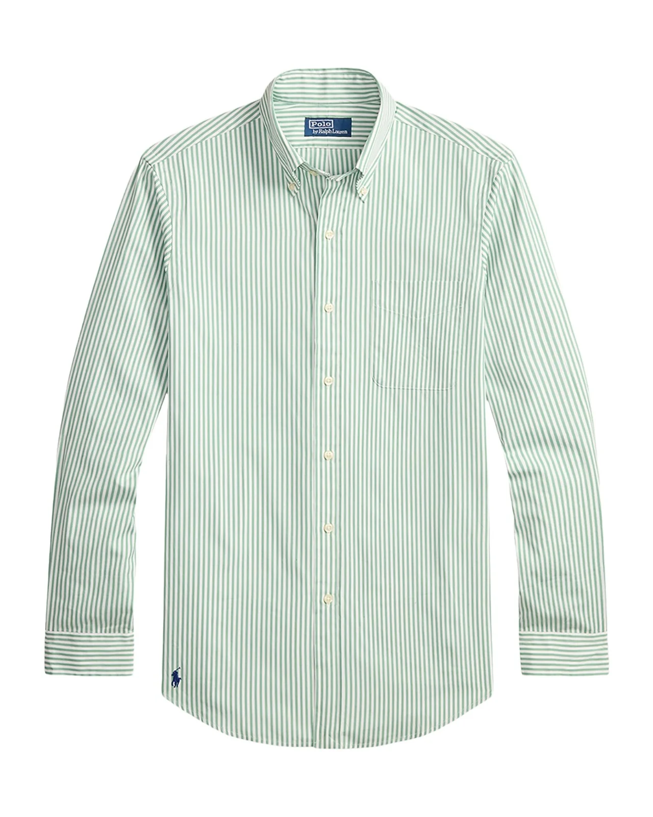 Men's Poplin Bengal Stripe Sport Shirt