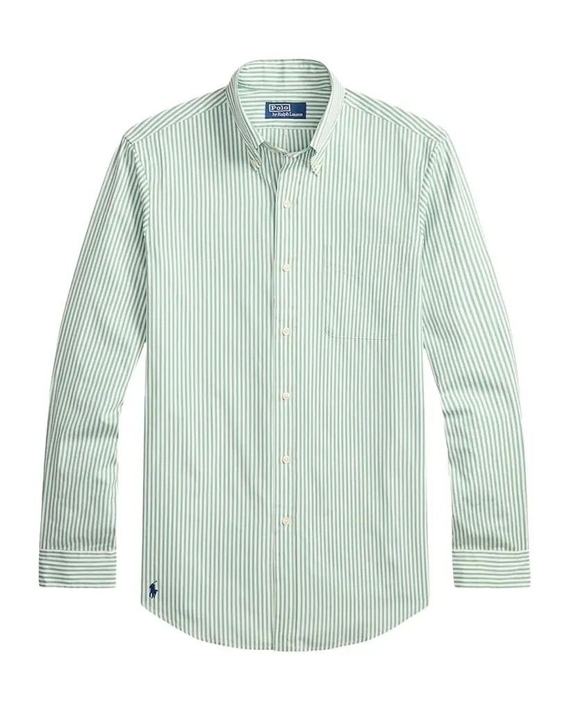 Polo Ralph Lauren en's Poplin Bengal Stripe Sport Shirt | Image 1 Polo Ralph Lauren en's Poplin Bengal Stripe Sport Shirt | Image 1