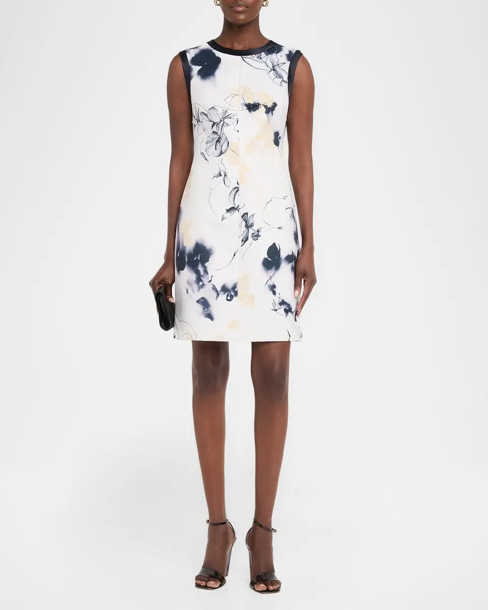 Jason Wu Collection Shadow Floral Mini Dress | Thumbnail 2