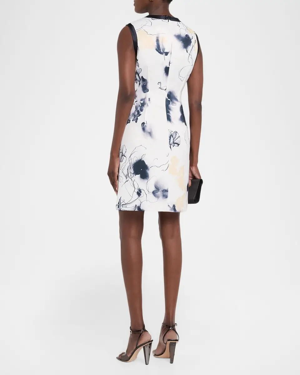 Jason Wu Collection Shadow Floral Mini Dress | Thumbnail 3