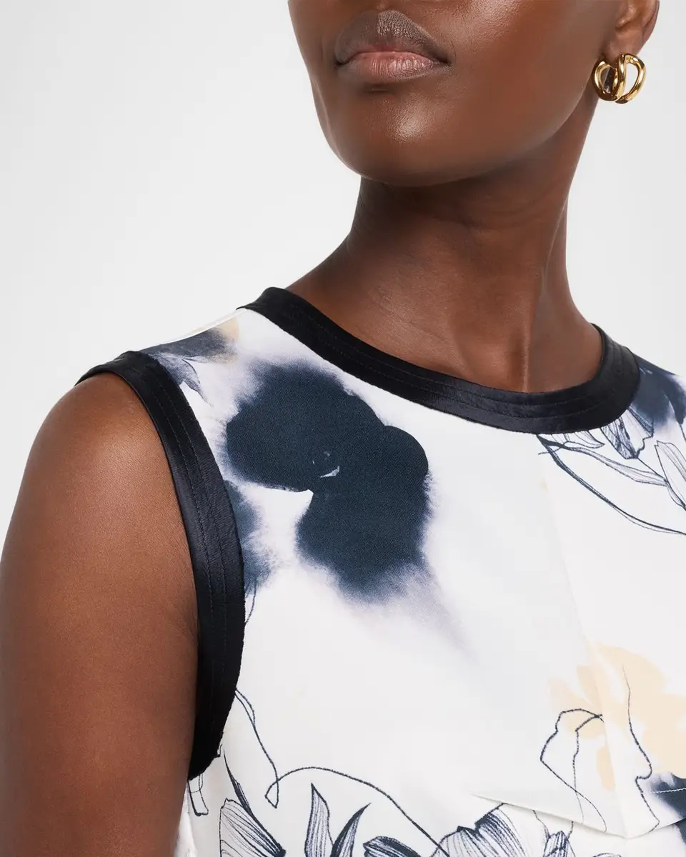 Jason Wu Collection Shadow Floral Mini Dress | Thumbnail 5