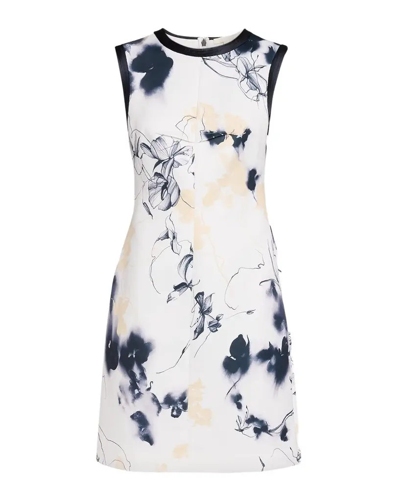 Jason Wu Collection Shadow Floral Mini Dress | Image 1 Jason Wu Collection Shadow Floral Mini Dress | Image 1