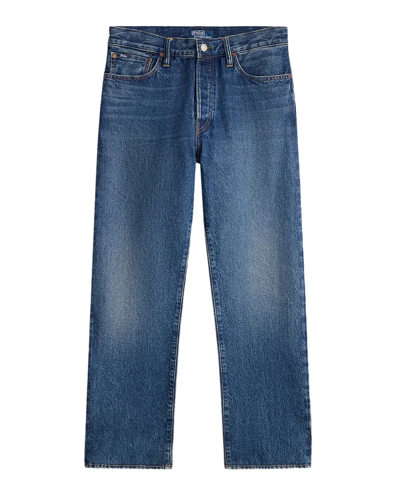 Men's Rigid Denim Straight-Leg Jeans Men's Rigid Denim Straight-Leg Jeans