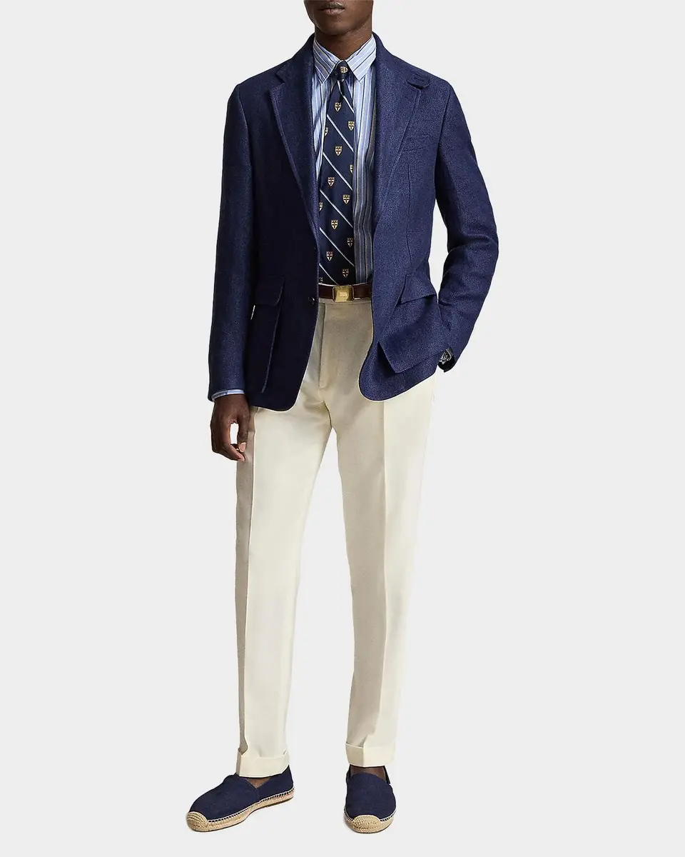 Polo Ralph Lauren Men's Herringbone Single-Breasted Sport Coat | Thumbnail 2