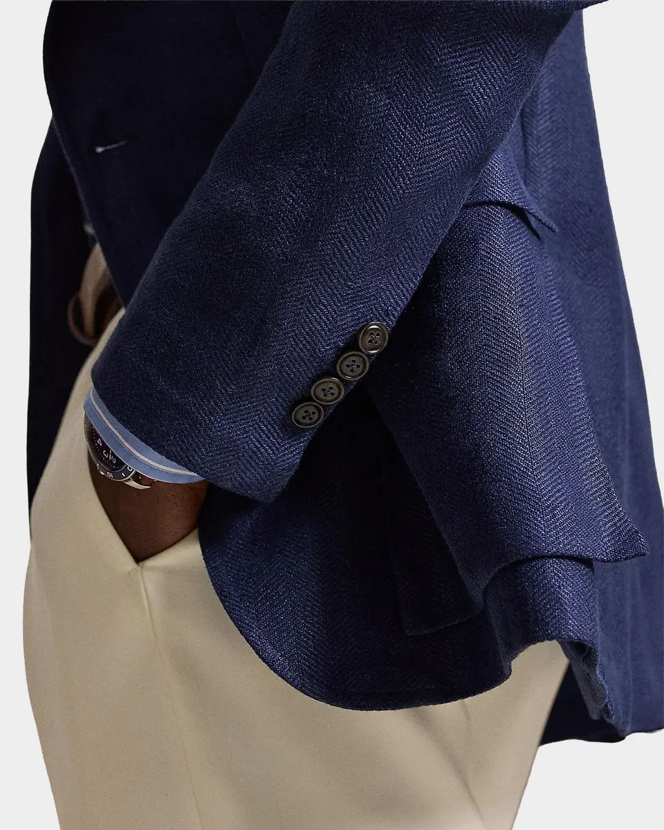 Polo Ralph Lauren Men's Herringbone Single-Breasted Sport Coat | Thumbnail 6