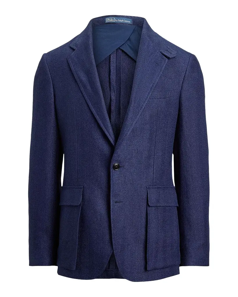 Polo Ralph Lauren Men's Herringbone Single-Breasted Sport Coat | Image 1 Polo Ralph Lauren Men's Herringbone Single-Breasted Sport Coat | Image 1