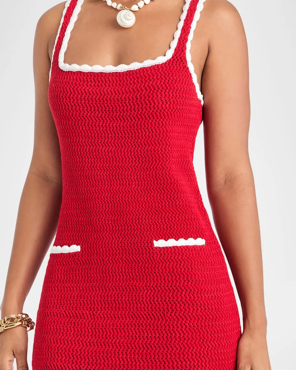 SEROYA Brianna Crochet Mini Dress | Thumbnail 5 SEROYA Brianna Crochet Mini Dress | Thumbnail 5