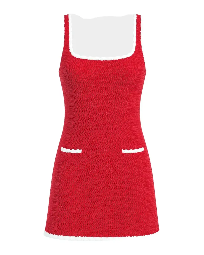 SEROYA Brianna Crochet Mini Dress | Image 1 SEROYA Brianna Crochet Mini Dress | Image 1