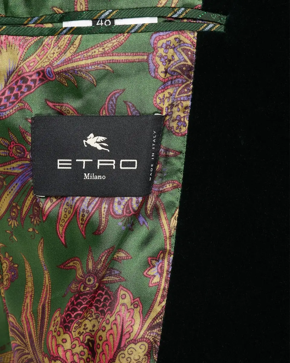Etro Men's Roma Peak Lapel Single-Breasted Sport Coat | Thumbnail 6 Etro Men's Roma Peak Lapel Single-Breasted Sport Coat | Thumbnail 6