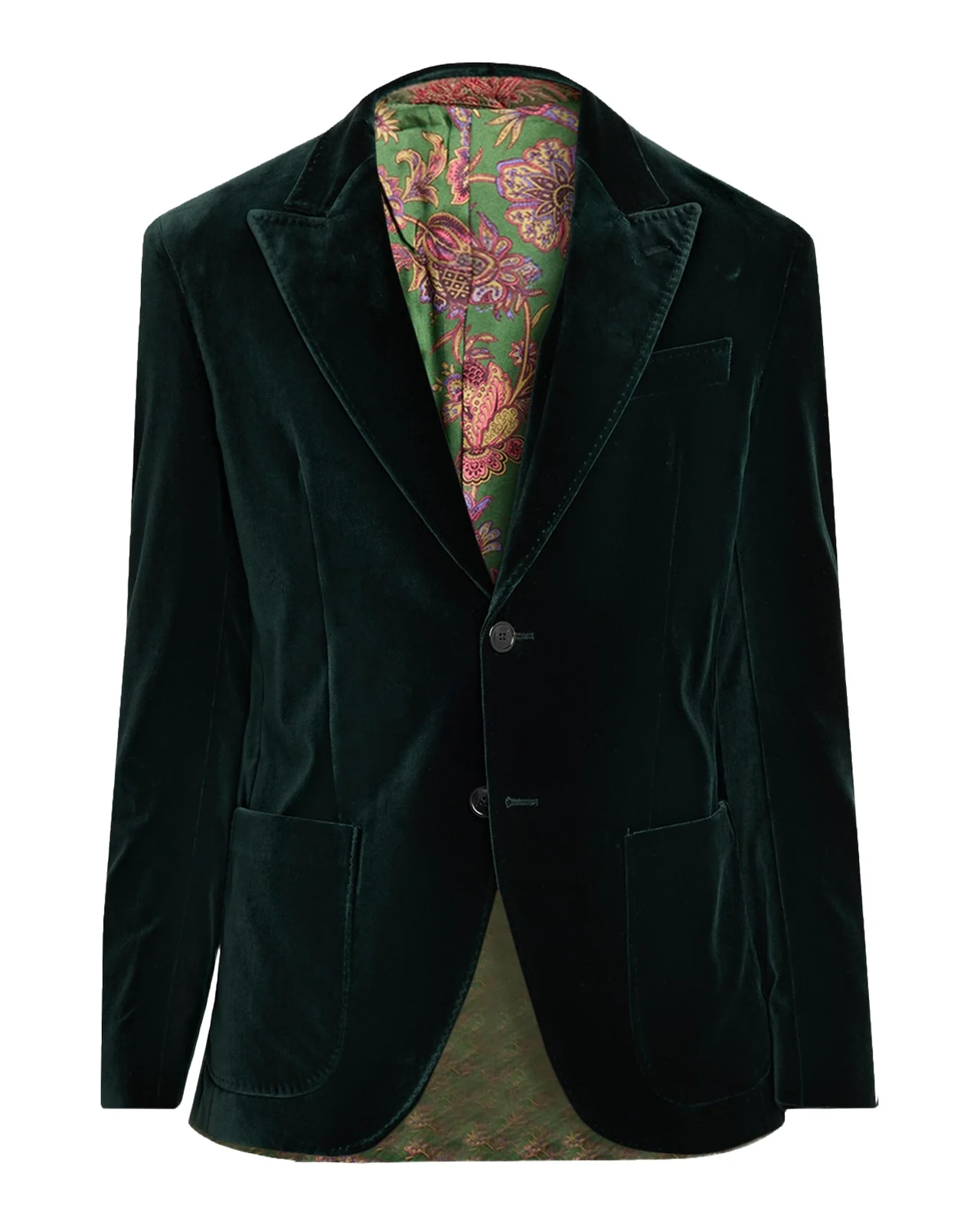 Men's Roma Peak Lapel Single-Breasted Sport Coat Men's Roma Peak Lapel Single-Breasted Sport Coat