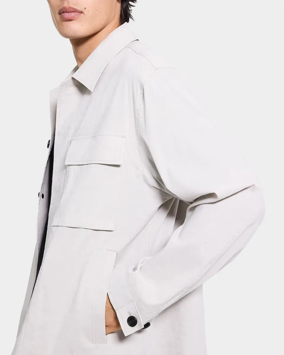 Theory Men's Organic Linen Field Jacket | Thumbnail 5 Theory Men's Organic Linen Field Jacket | Thumbnail 5