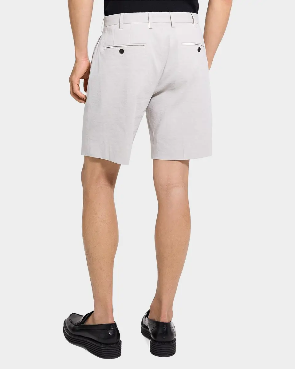 Theory Men's Organic Linen Classic Fit Shorts | Thumbnail 3