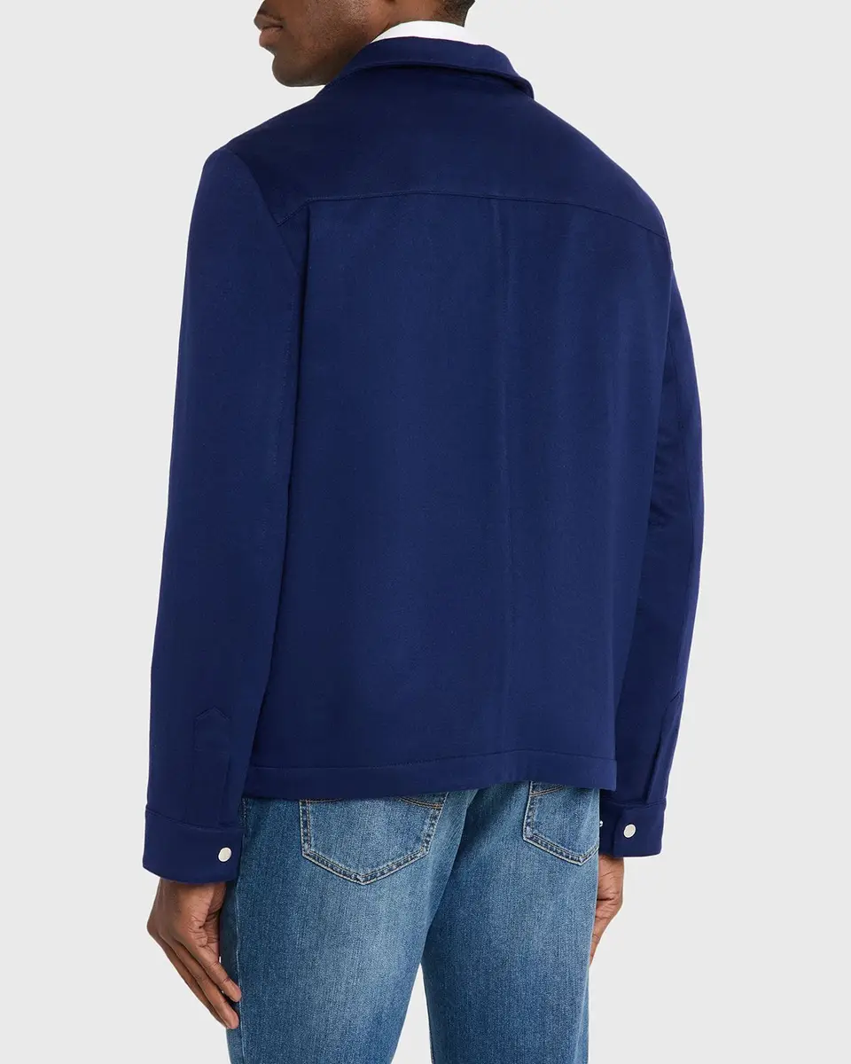 Brunello Cucinelli Cashmere Trucker Jacket | Thumbnail 3
