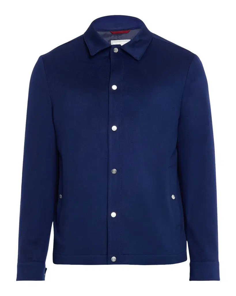 Brunello Cucinelli Cashmere Trucker Jacket | Image 1 Brunello Cucinelli Cashmere Trucker Jacket | Image 1