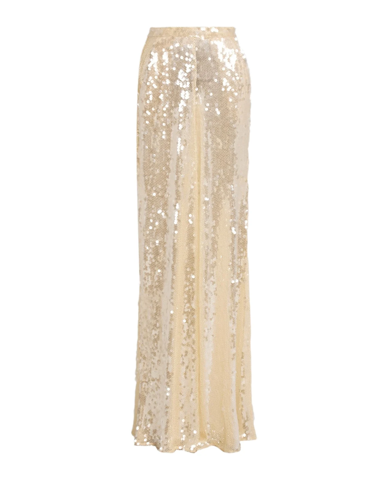 Lapointe Sequined Mesh Wide-Leg Pants