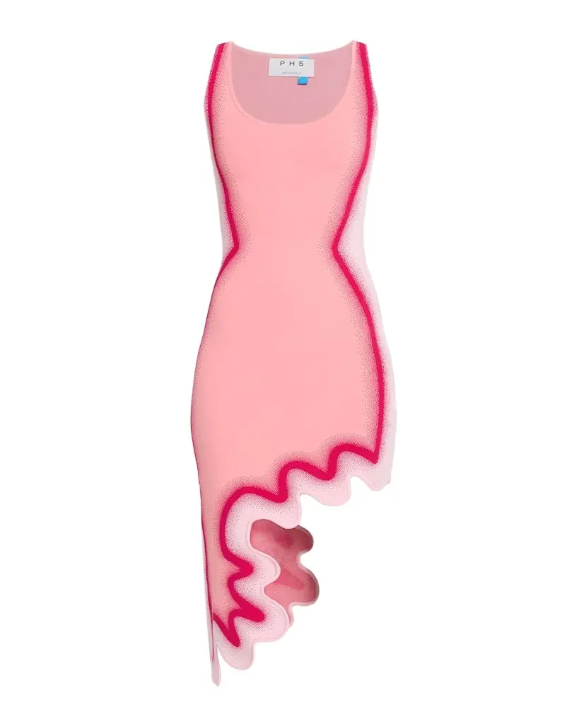 PH5 Aster Reversible Asymmetric Wavy Dress | Image 1 PH5 Aster Reversible Asymmetric Wavy Dress | Image 1