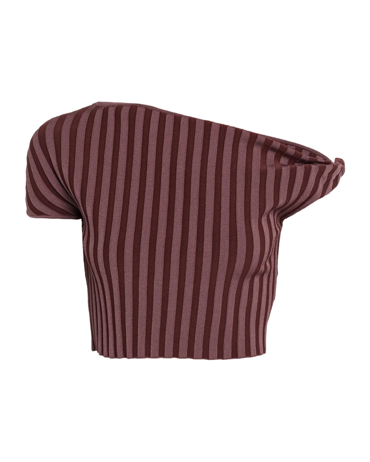 PH5 Riley Pleated Off-Shoulder Crop Top