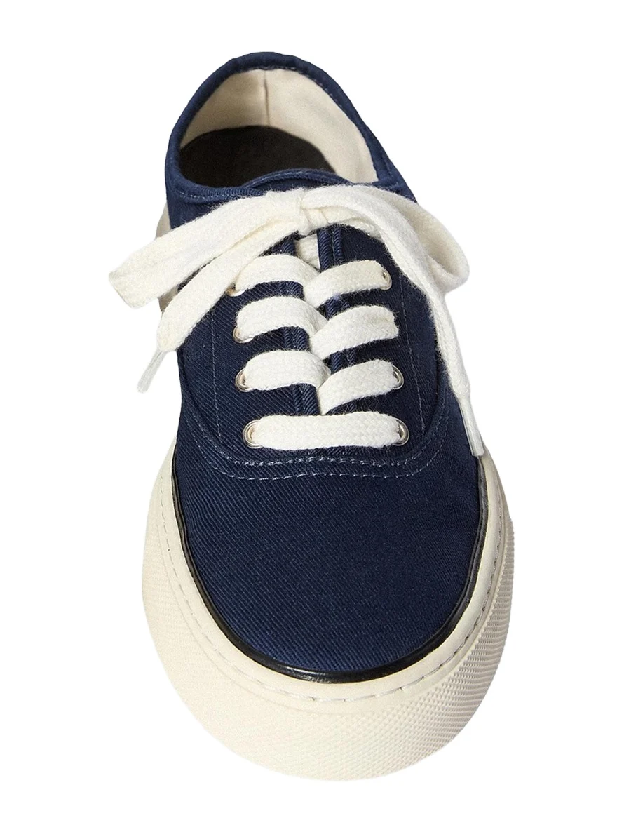 Jacquemus Men's Les Fefe Canvas Low-Top Sneakers