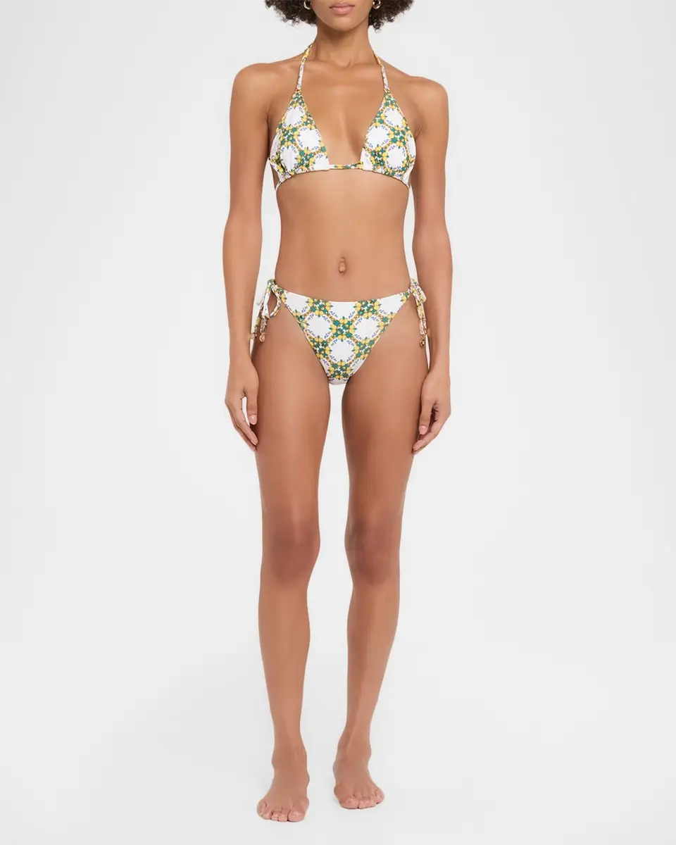 Milly Lemon Tile Bikini Top | Thumbnail 2 Milly Lemon Tile Bikini Top | Thumbnail 2