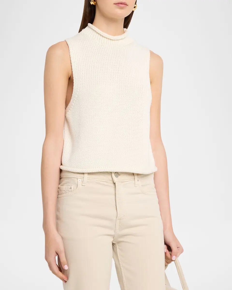 Sablyn Giada Roll-Neck Sweater Vest | Thumbnail 4 Sablyn Giada Roll-Neck Sweater Vest | Thumbnail 4