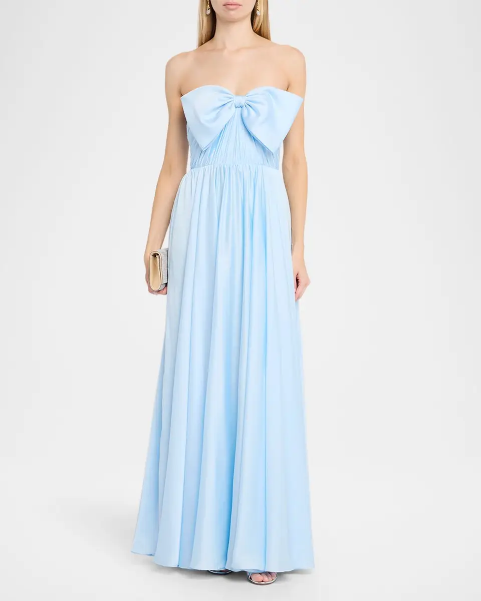 As It May Lunette Strapless Bow-Front Gown | Thumbnail 2