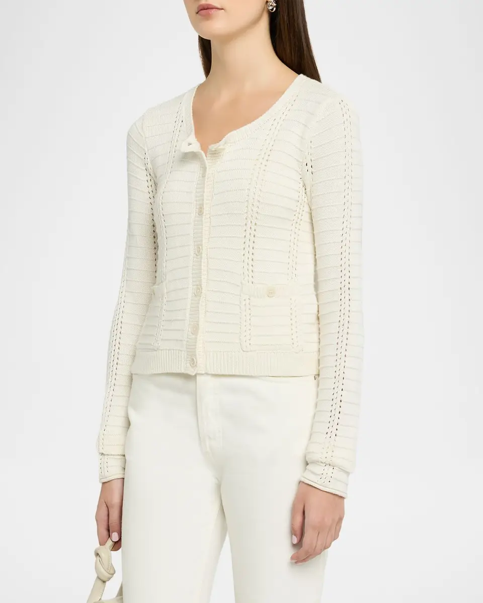 Sablyn Charlotte Slim Cashmere Cardigan | Thumbnail 4 Sablyn Charlotte Slim Cashmere Cardigan | Thumbnail 4