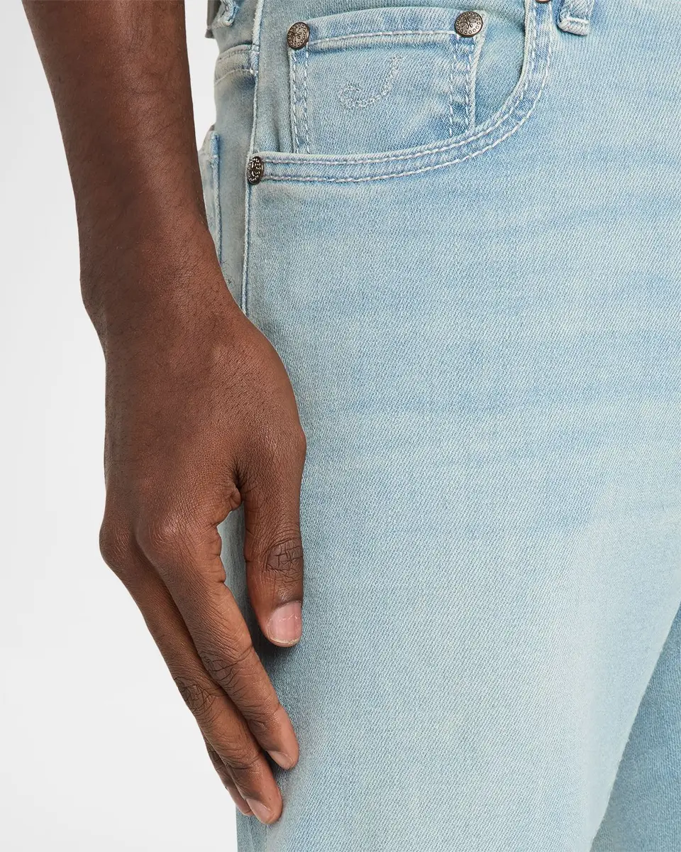 Jacob Cohen Men's Slim Light-Wash Denim Jeans | Thumbnail 5