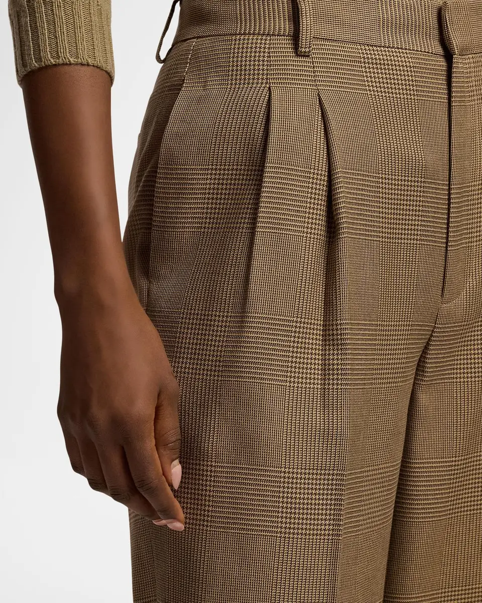 Ralph Lauren Collection Timothy Glen Plaid Silk Pants | Thumbnail 5 Ralph Lauren Collection Timothy Glen Plaid Silk Pants | Thumbnail 5