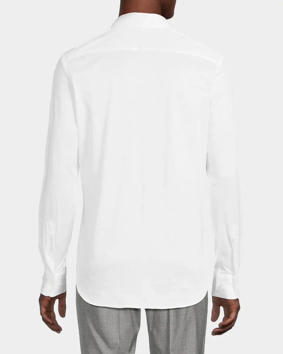 Canali Men's Cotton Jersey Sport Shirt | Thumbnail 3 Canali Men's Cotton Jersey Sport Shirt | Thumbnail 3