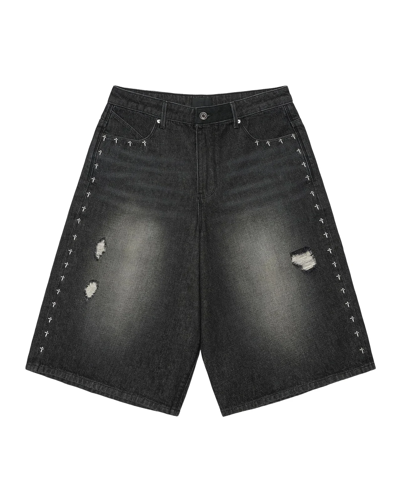 RTA Men's Chaparral Gustavo Oversized Denim Bermuda Shorts