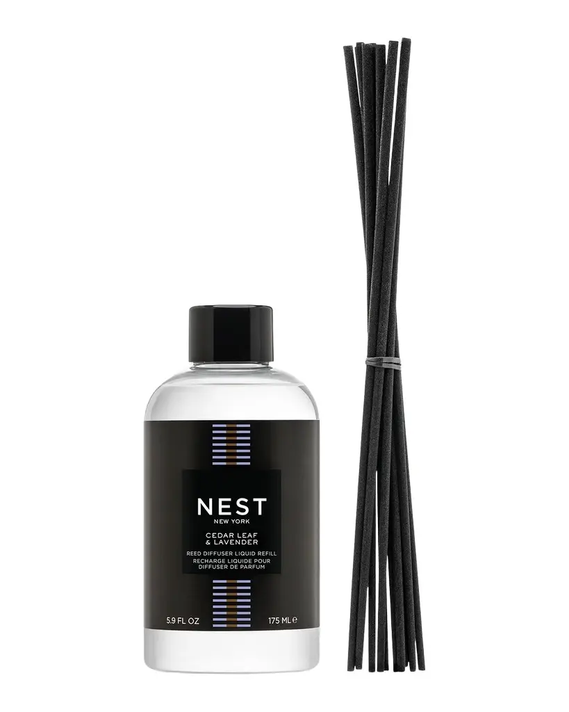 NEST New York Cedar Leaf & Lavender Fragrance Reed Diffuser Refill, 5.9 oz. | Image 1 NEST New York Cedar Leaf & Lavender Fragrance Reed Diffuser Refill, 5.9 oz. | Image 1