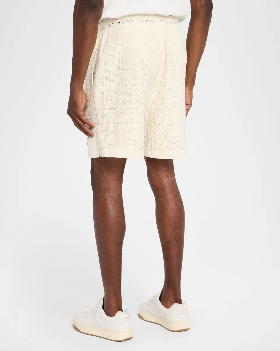 RTA Men's Chaparral Clyde Cotton Crochet Shorts | Thumbnail 3 RTA Men's Chaparral Clyde Cotton Crochet Shorts | Thumbnail 3