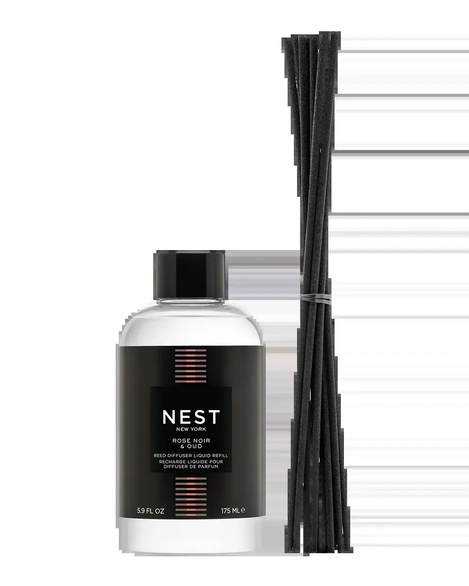 NEST New York Rose Noir & Oud Fragrance Reed Diffuser Refill, 5.9 oz. | Thumbnail 2 NEST New York Rose Noir & Oud Fragrance Reed Diffuser Refill, 5.9 oz. | Thumbnail 2