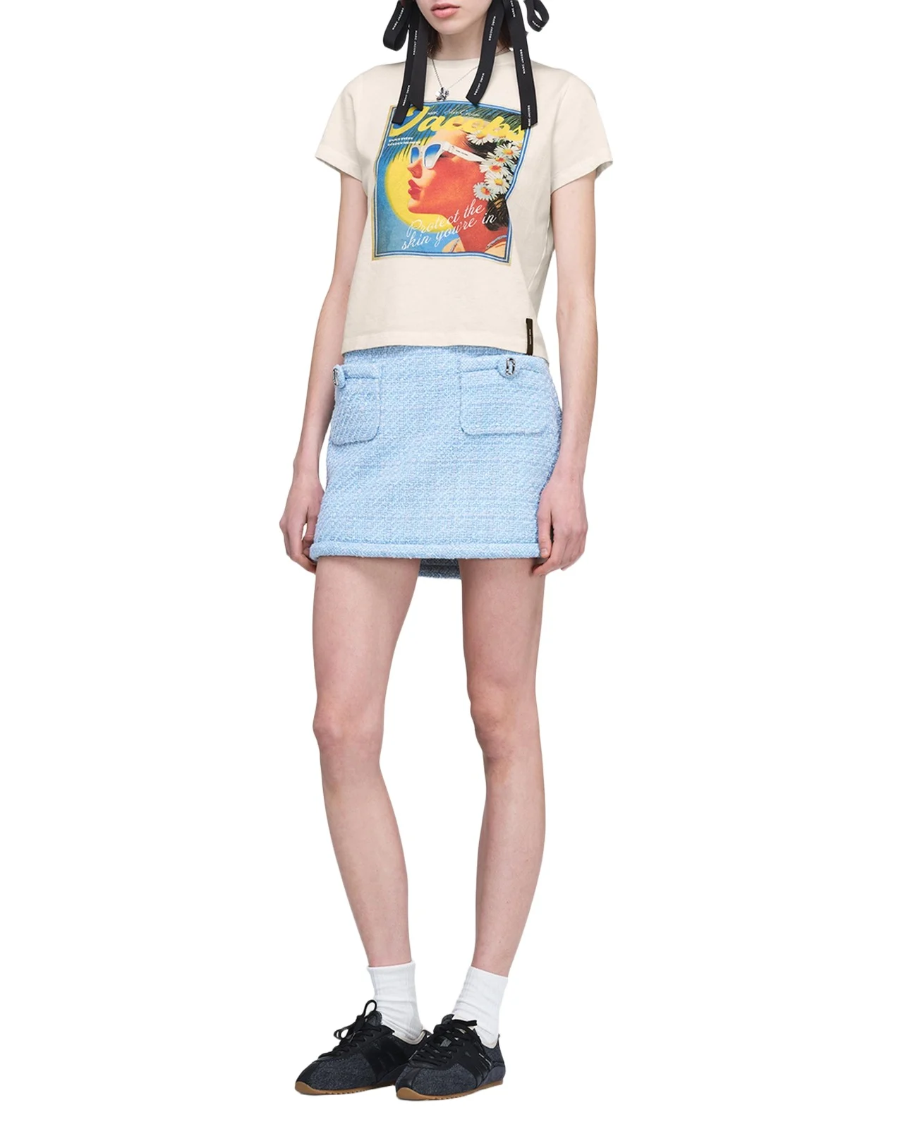 Sun Poster Femme Tee Sun Poster Femme Tee